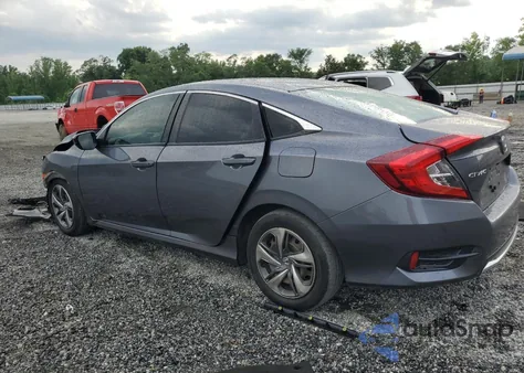 2020 Honda Civic Lx из США, поврежденный, VIN 2HGFC2F65LH517952